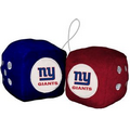 NFL Fuzzy Dice: New York Giants